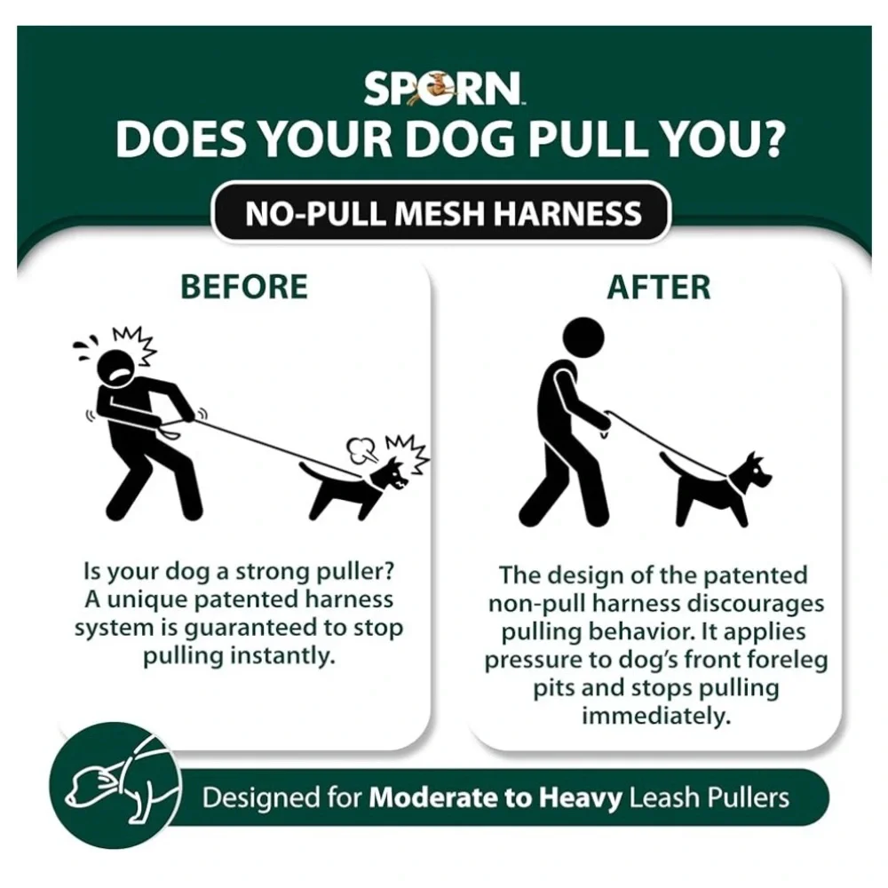 Sporn (Small) No Pull Dog Harness